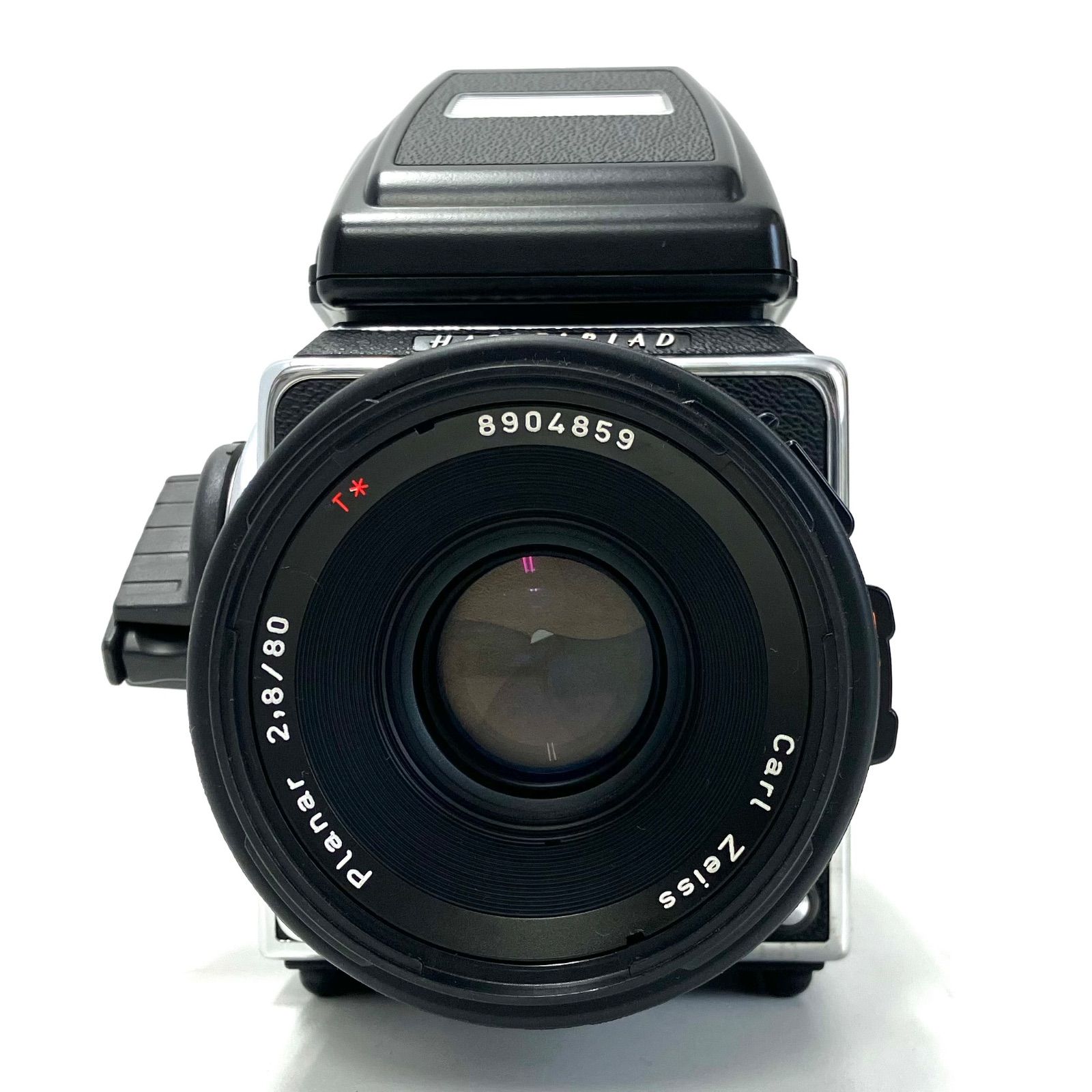 【09198】　Hasselblad 503CW / Carl Zeiss Planar F2.8 80mm / Prism Finder PME90 セット　美品