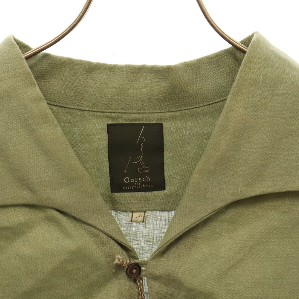 Gorsch (ゴーシュ) Capli short sleeve shirt カプリ リネン ショート