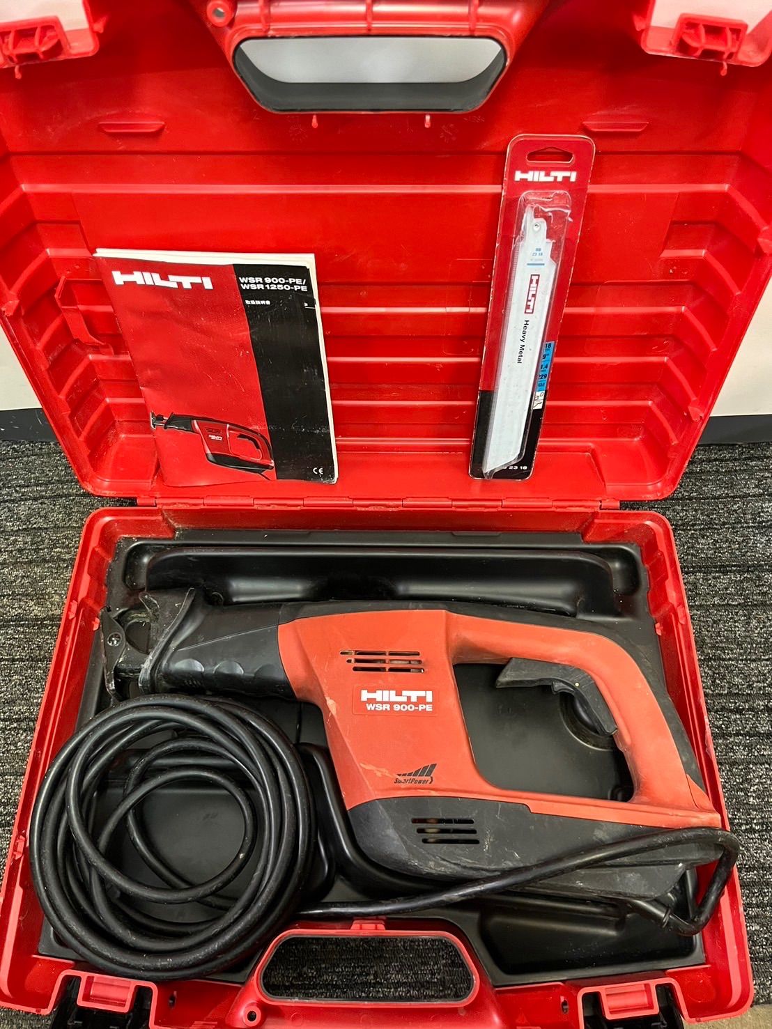 ヒルティ レシプロソー WSR900-PE　本体+ケース HILTI