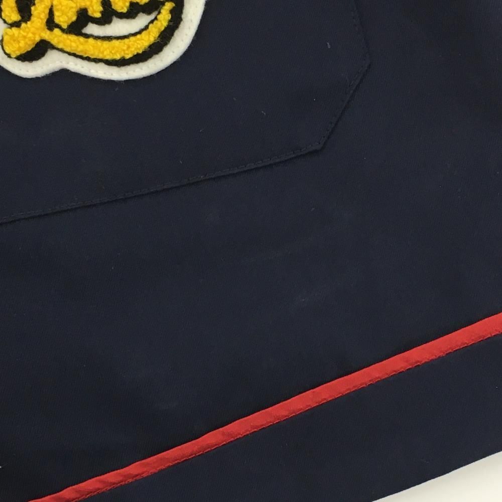 新品】マークアンドロナ ショートパンツ ネイビー×レッド 裏地付 RF