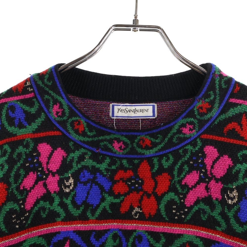 YVES SAINT LAURENT (イヴサンローラン) ニット クルーネックセーター
