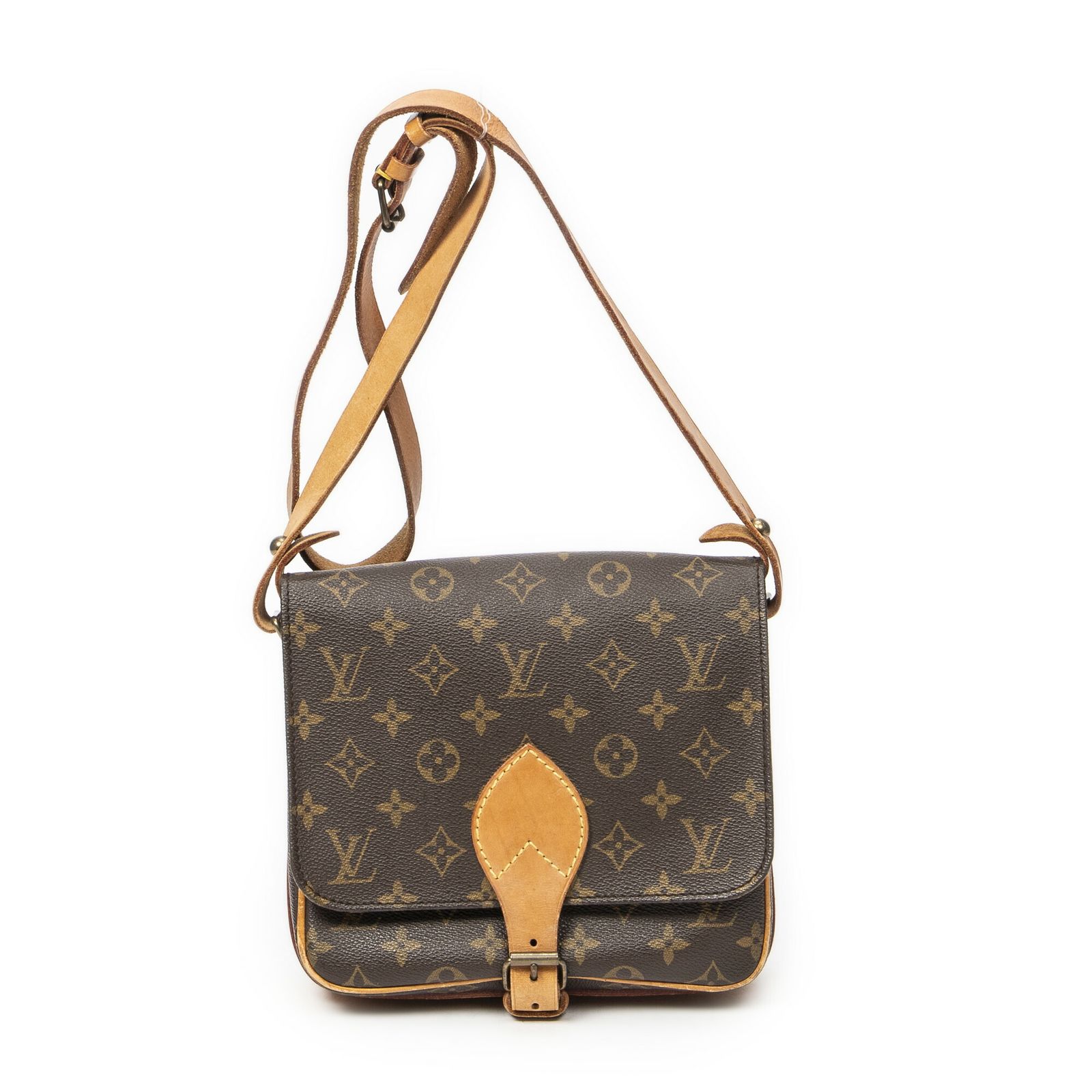 LOUIS VUITTON ルイヴィトンカルトシエール茶色モノグラムキャンバスAB