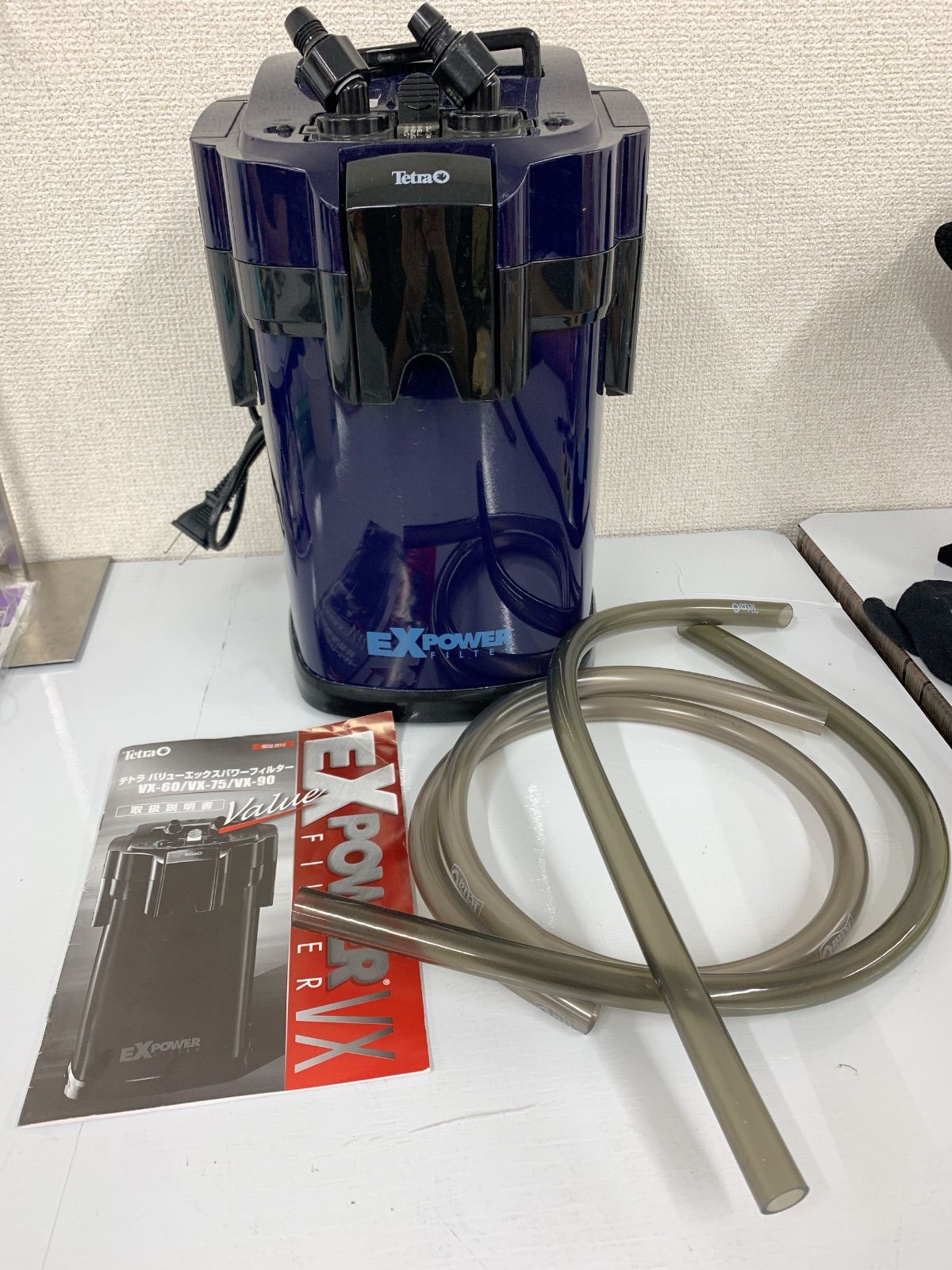 通電確認済・動作未確認】 Tetra EX POWER FILTER VX-75 テトラ