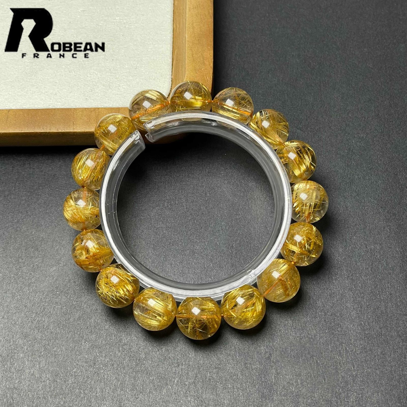 ! 満針ルチルクォーツ