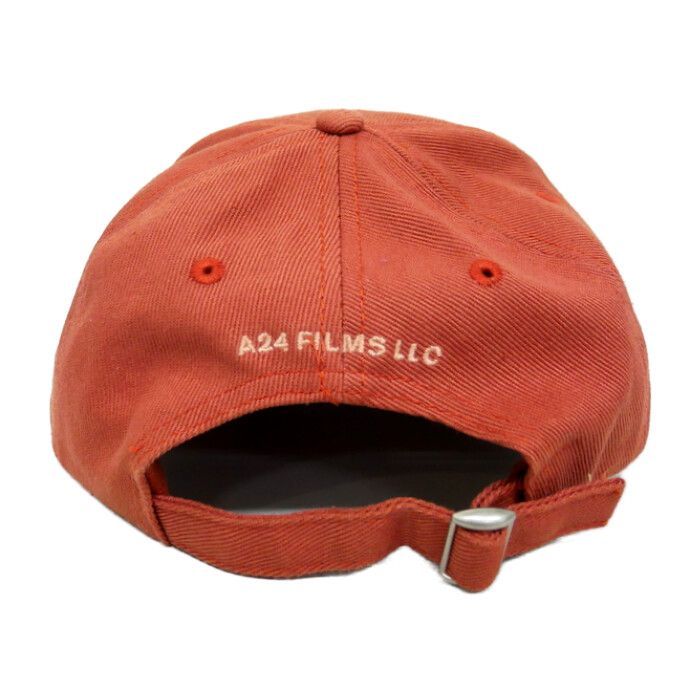 A24 MUSIC ブラウンキャップ A24 Logo Hat キャップ オレンジ ロゴハット