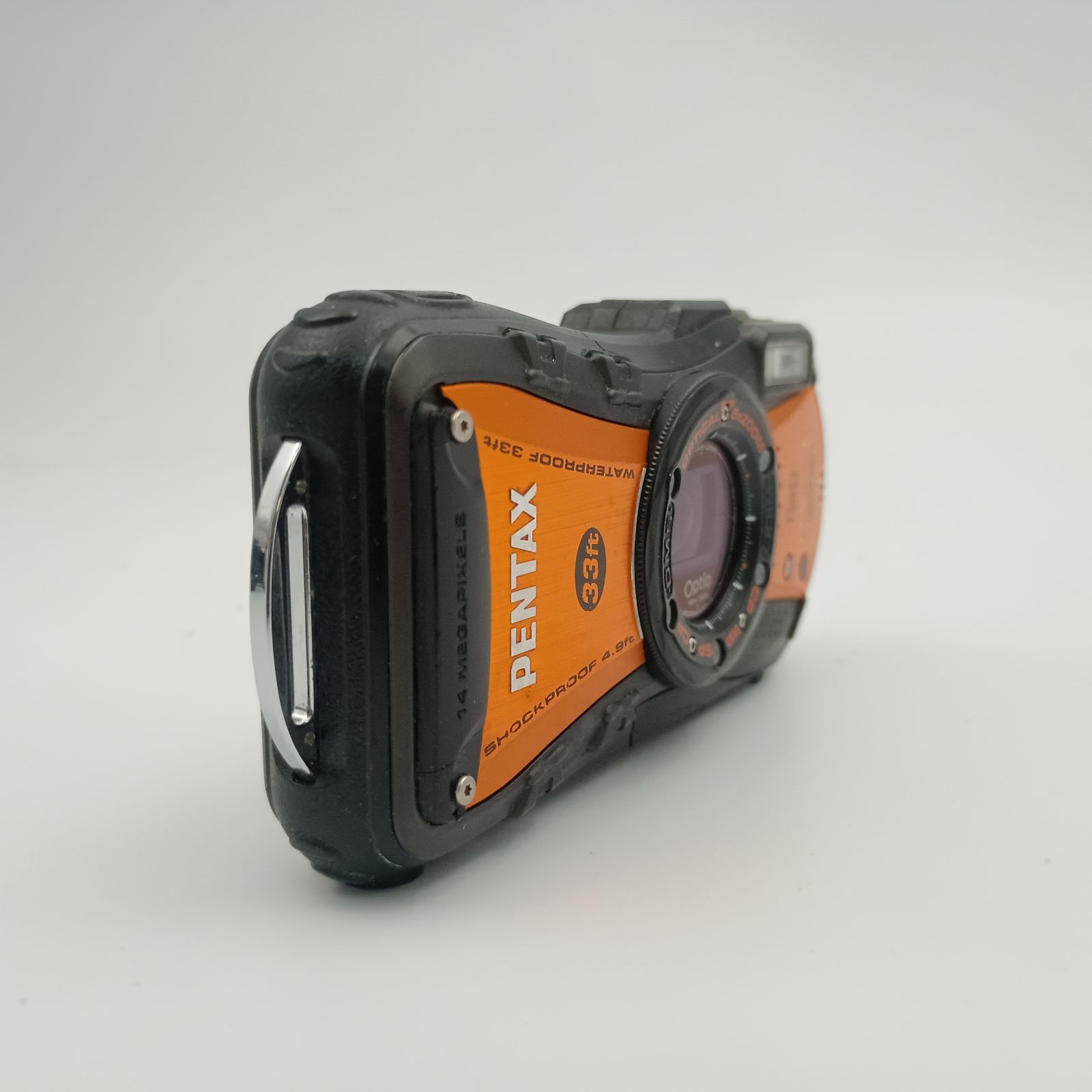 (中古)コンパスデジタルカメラ PENTAX WG-3(オレンジ) ペンタックス PENTAX 防水デジタルカメラ WG-3 GPS - メルカリ