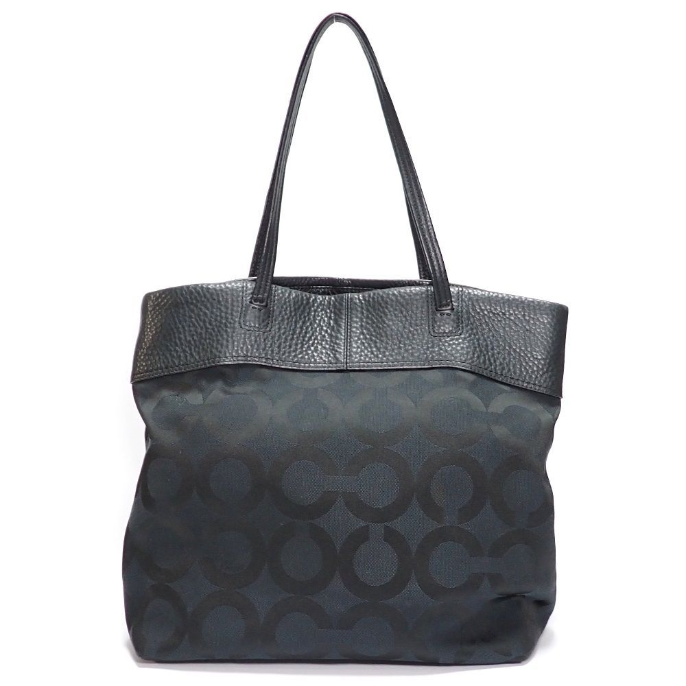 Yahoo!オークション 1円 □極美品□ COACH コーチ 15013 オプアート 