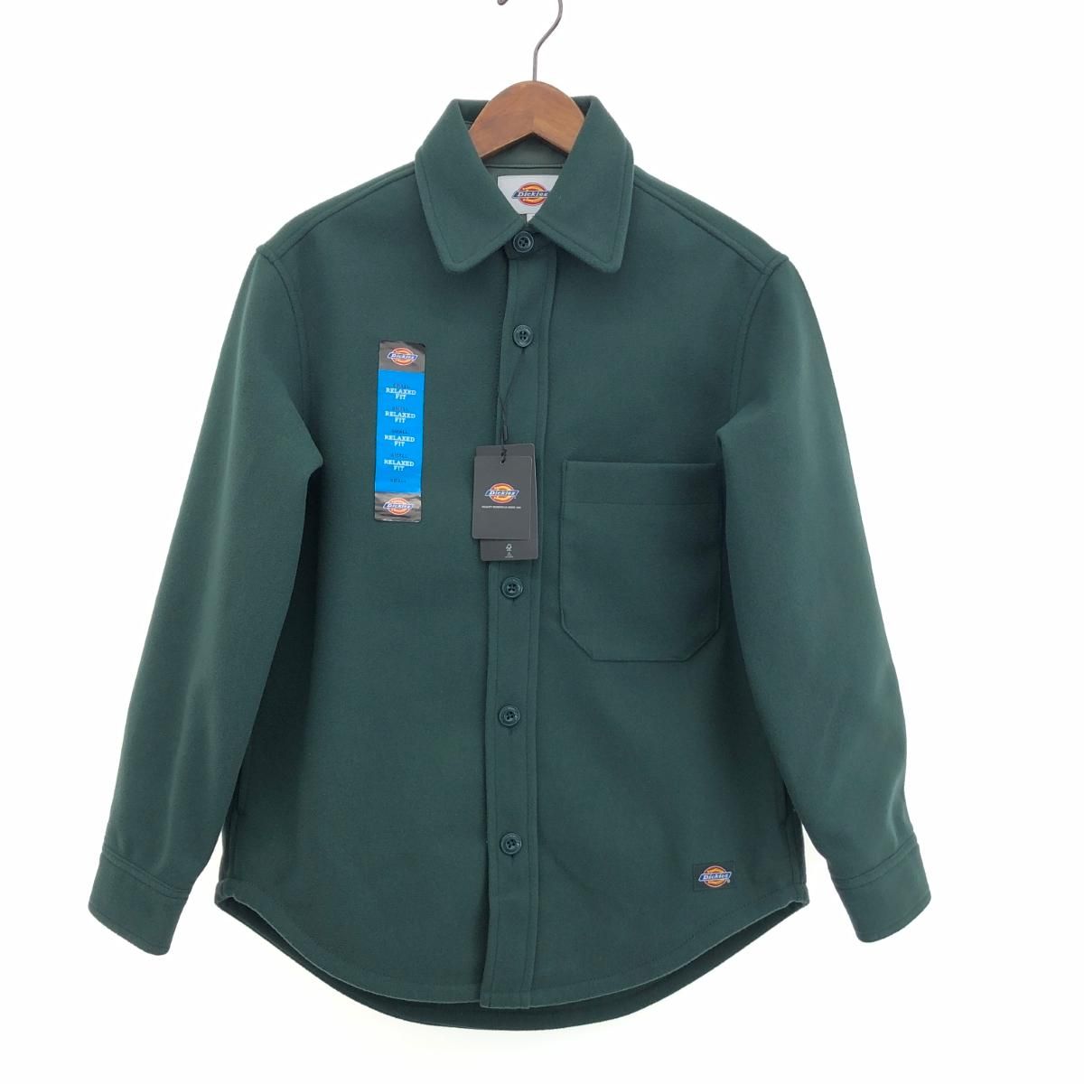 未使用品 DICKIES ディッキーズ ワーク シャツ  グリーン RELAXED FIT  メンズ　240001087228