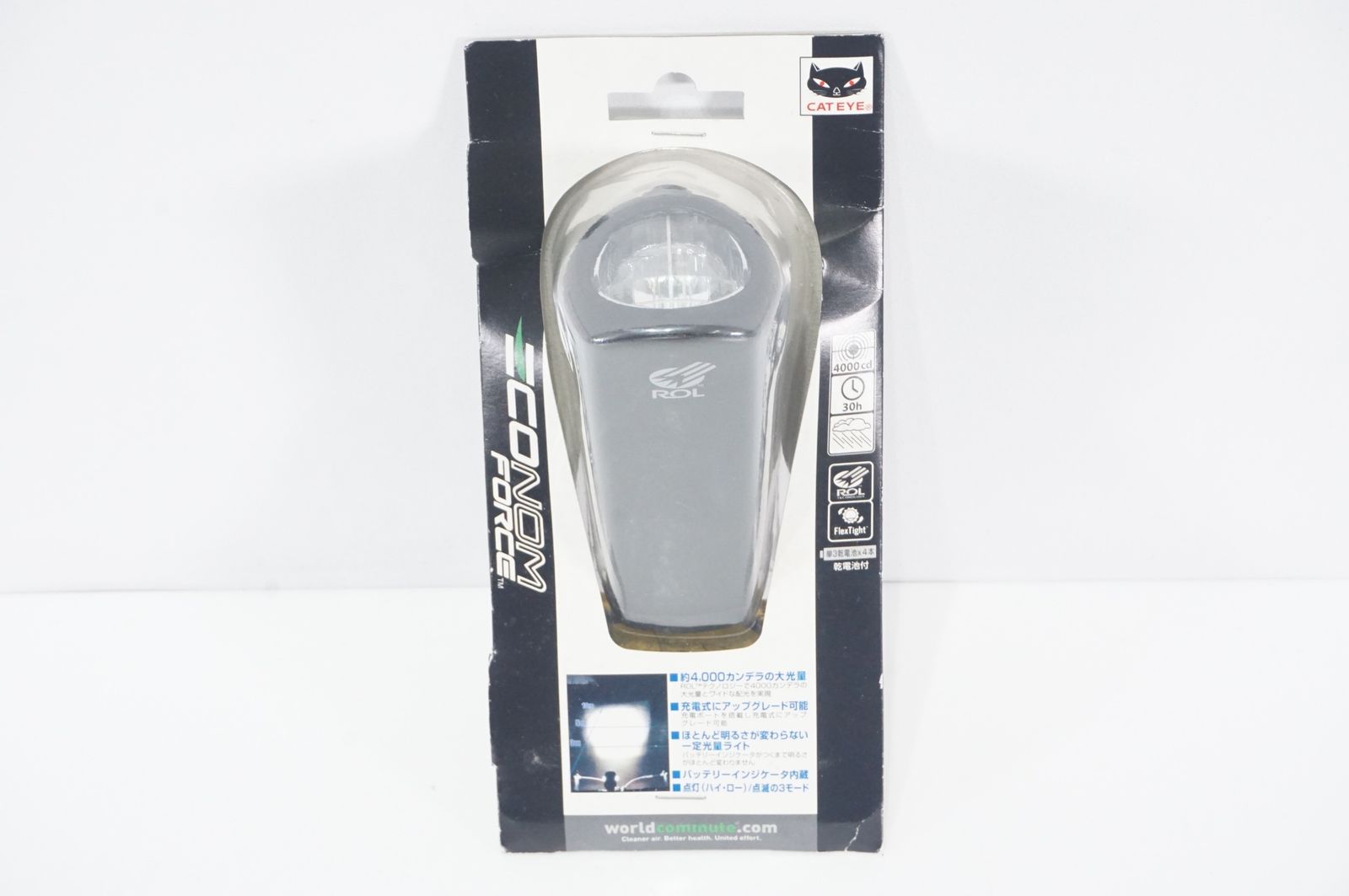 CATEYE 「キャットアイ」 ECONOM FORCE HL-EL540 フロントライト / バイチャリAKIBA店