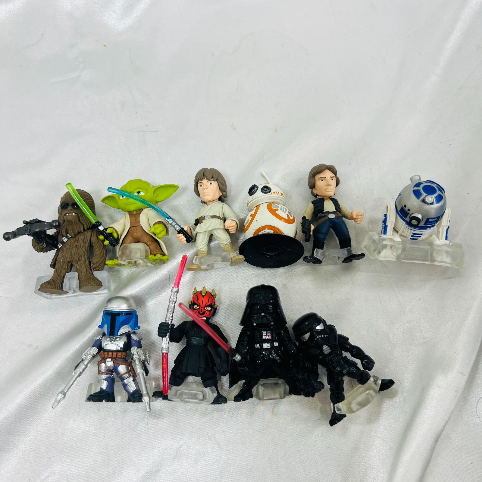 傷み多数 1点開封品 ：スターウォーズ フィギュア 10点セット Hasbro