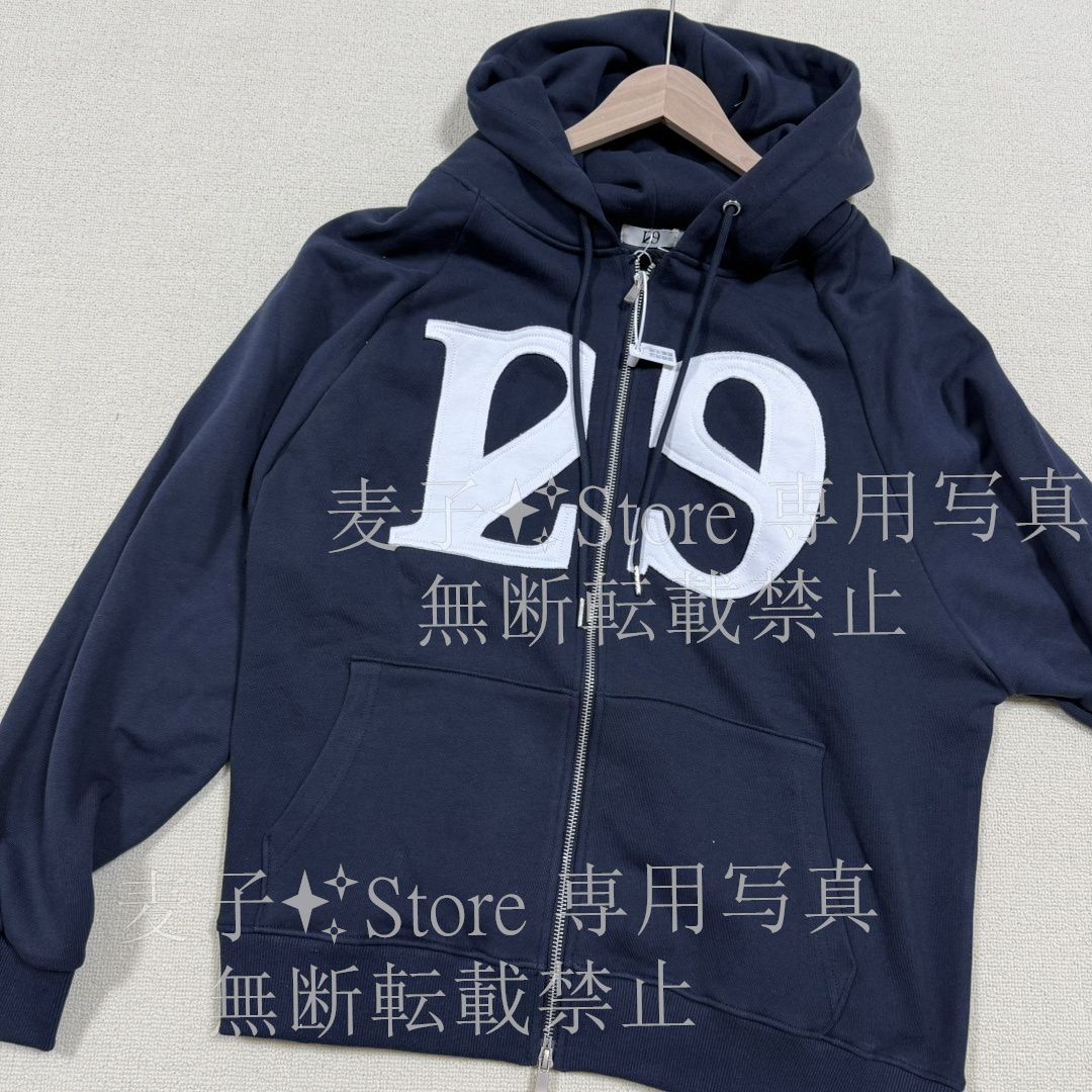 韓國【ILLIGO】129 Logo Patch Hooded Zip-Up チャン