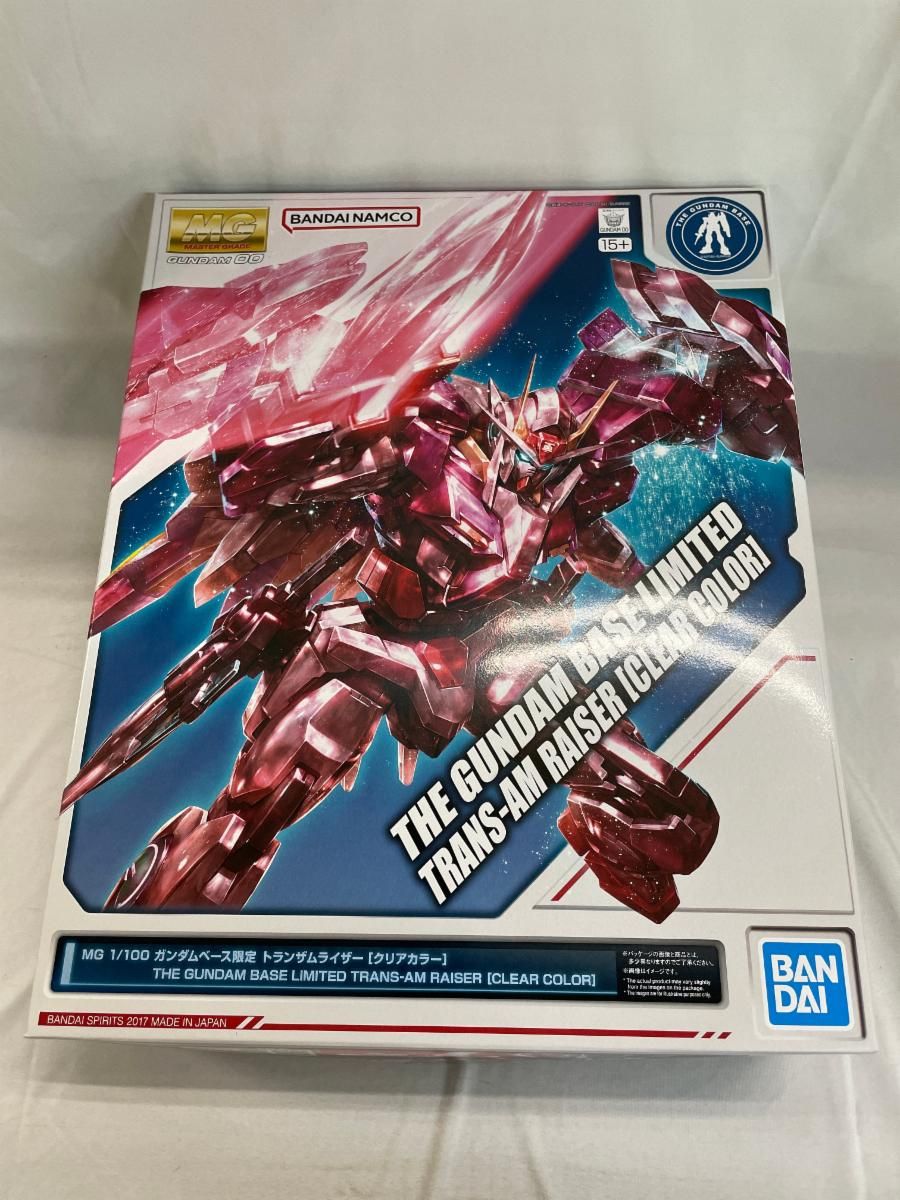 未開封】1/100 MG GN-0000+GNR-010 トランザムライザー クリア
