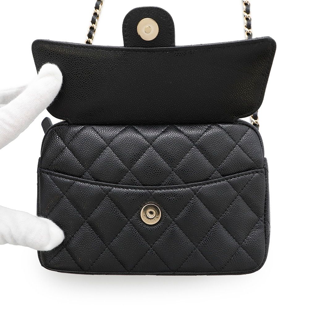 CHANEL - CHANEL シャネル マトラッセ ココマーク ブラック