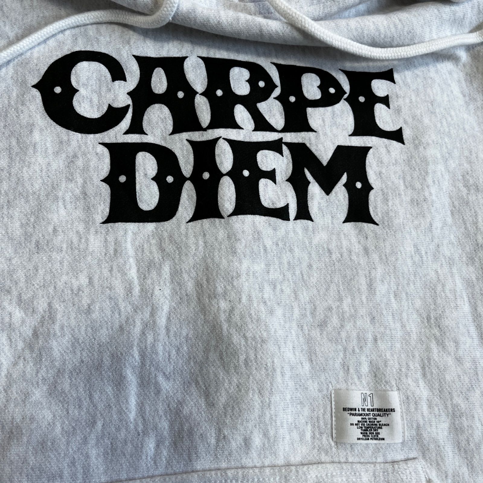 BEDWIN CARPE DIEM (カルペディエム×ベドウィン) スウェット フーディ 