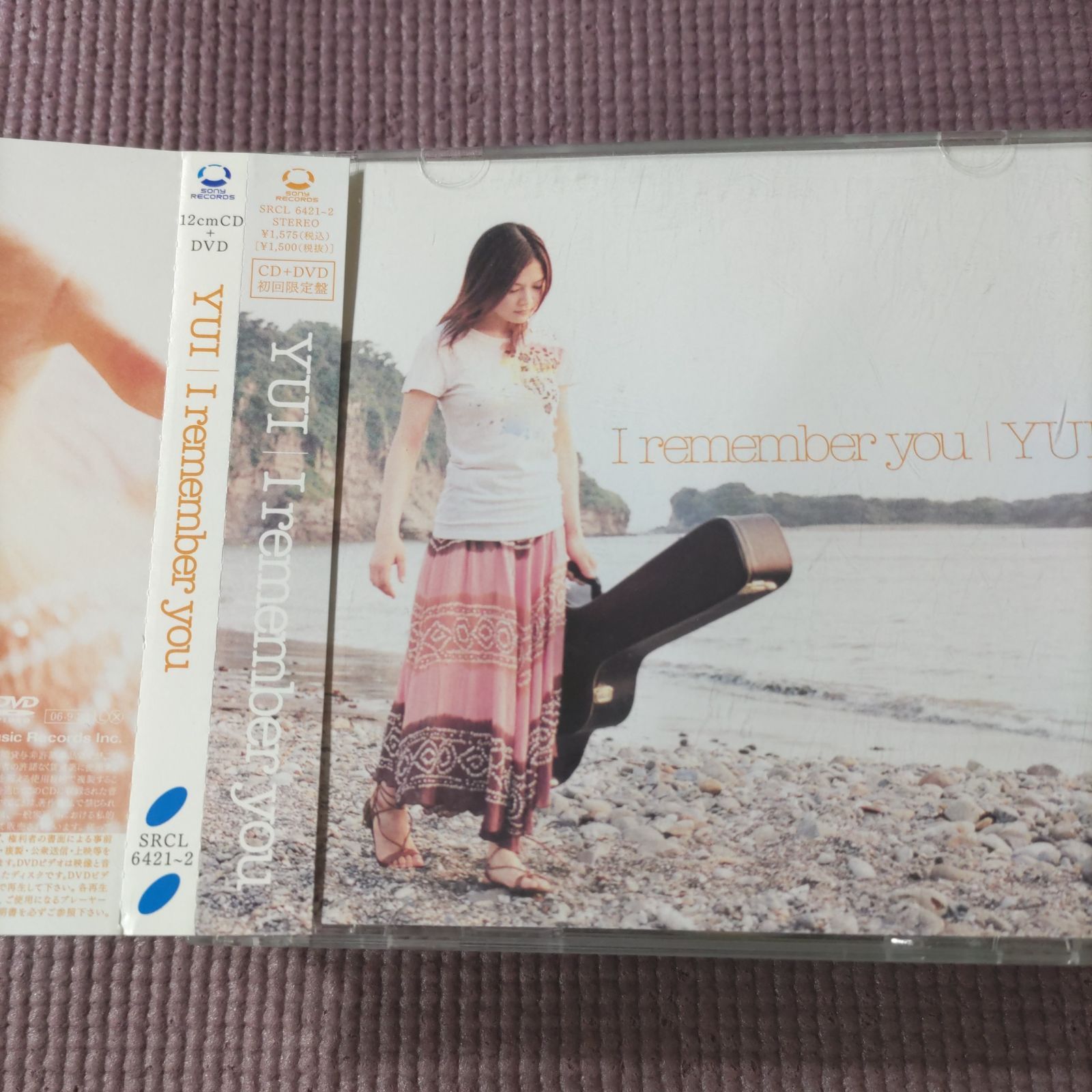 YUI アルバム2点🎵「I remember you初回限定盤CD+DVD」 🎵「CAN
