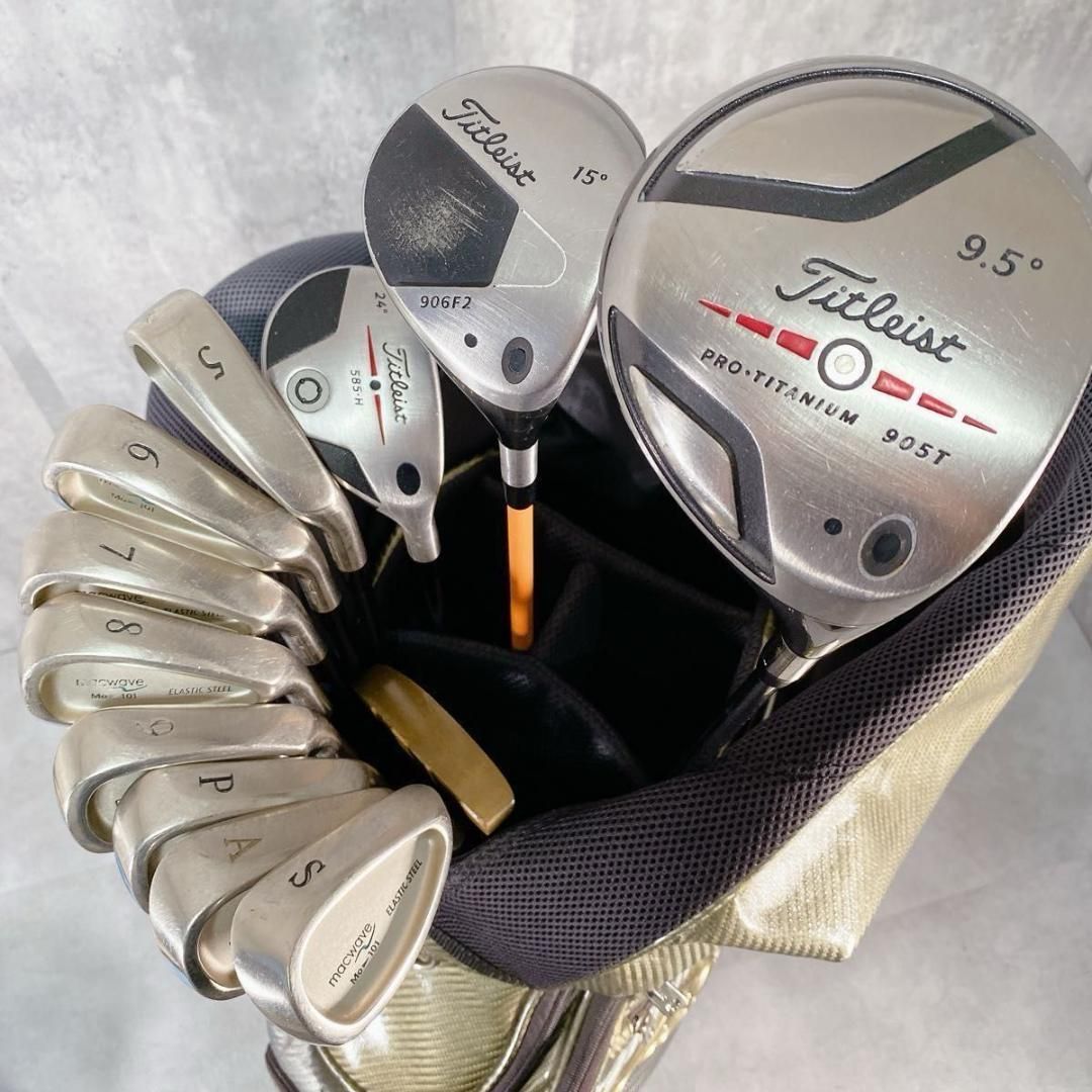 W548 Titleist MacGregor メンズ ゴルフ クラブセット W548 Titleist MacGregor メンズ ゴルフ クラブセット - メルカリ