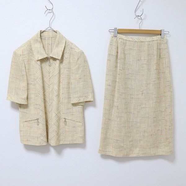 レリアン Leilian セットアップ スカートスーツ ジャケット