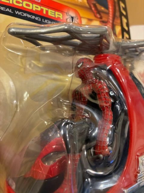 A）希少 未開封　未使用品　スパイダーマン2 バンプ＆GO ヘリコプター 未開封 スパイダーマン2 バンプ＆GO ヘリコプター