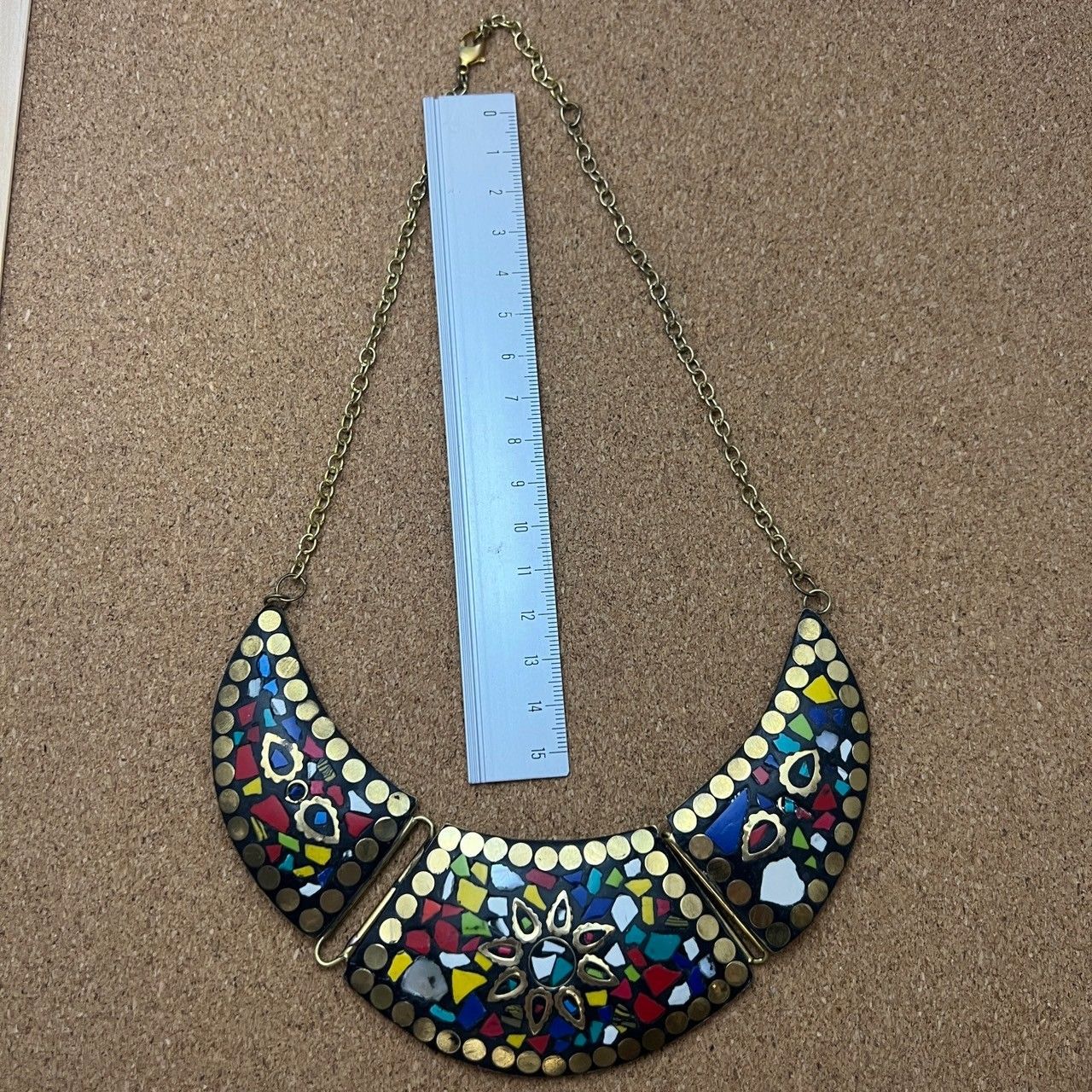 インディアンジュエリーアンティークネックレス一点物ビンテージ