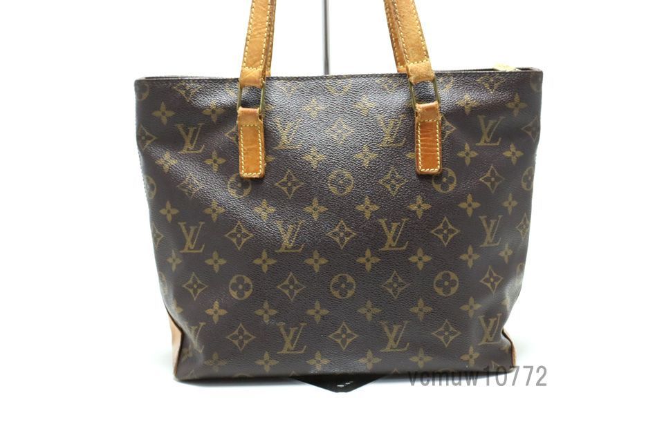 希少美中古□LOUIS VUITTON モノグラム カバピアノ レザー