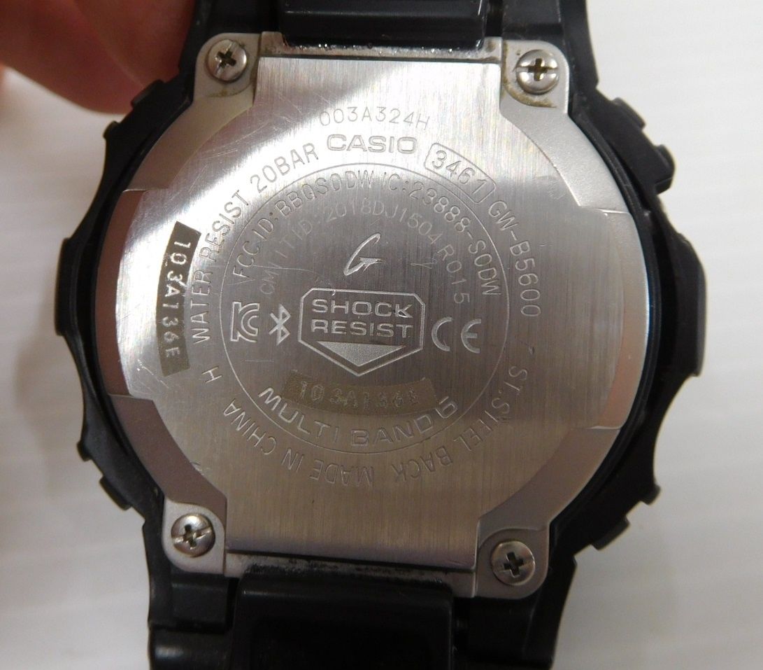 CASIO カシオ G-SHOCK GW-B5600 タフソーラー マルチバンド6 