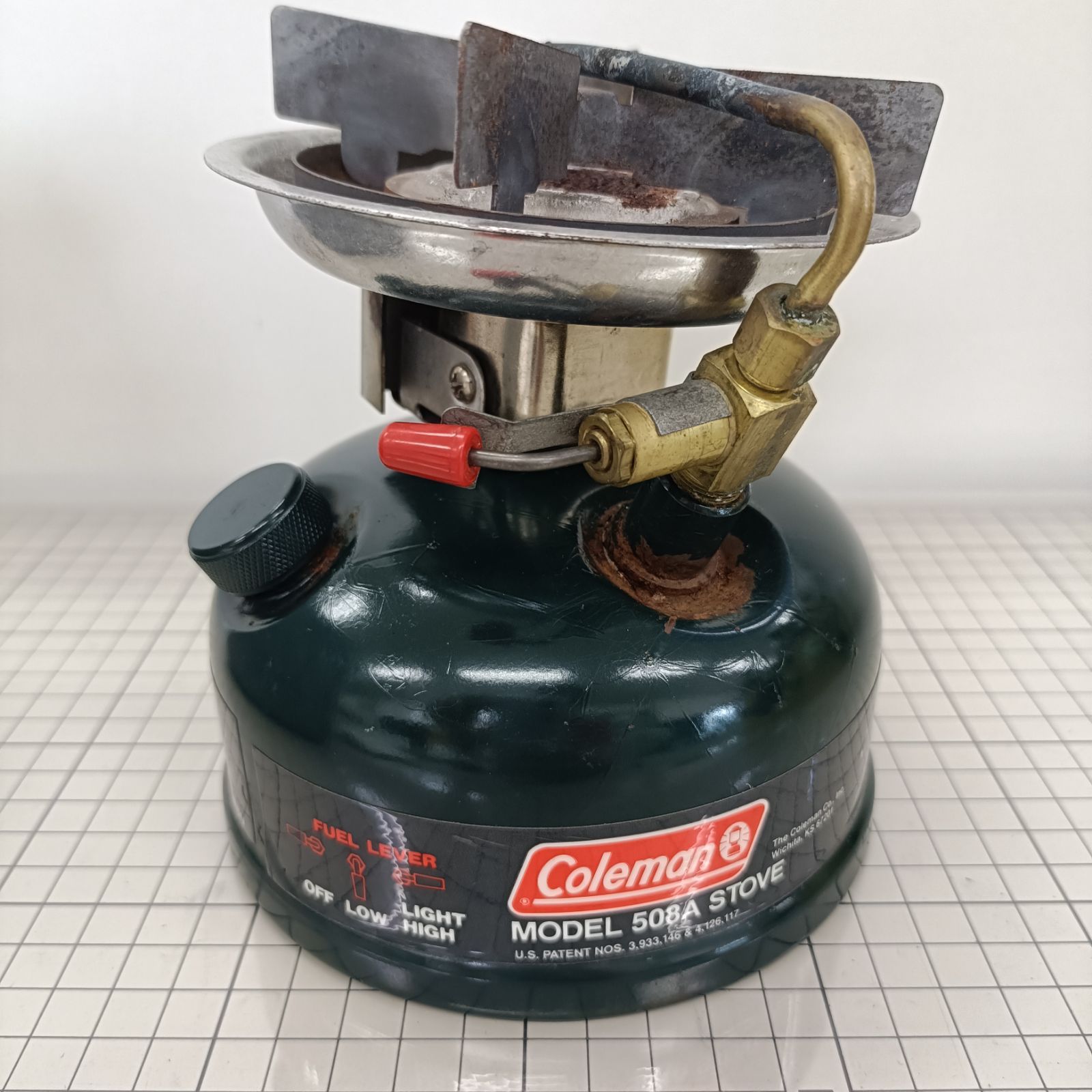 コールマン Model 508A シングルバーナー ストーブ ケース付