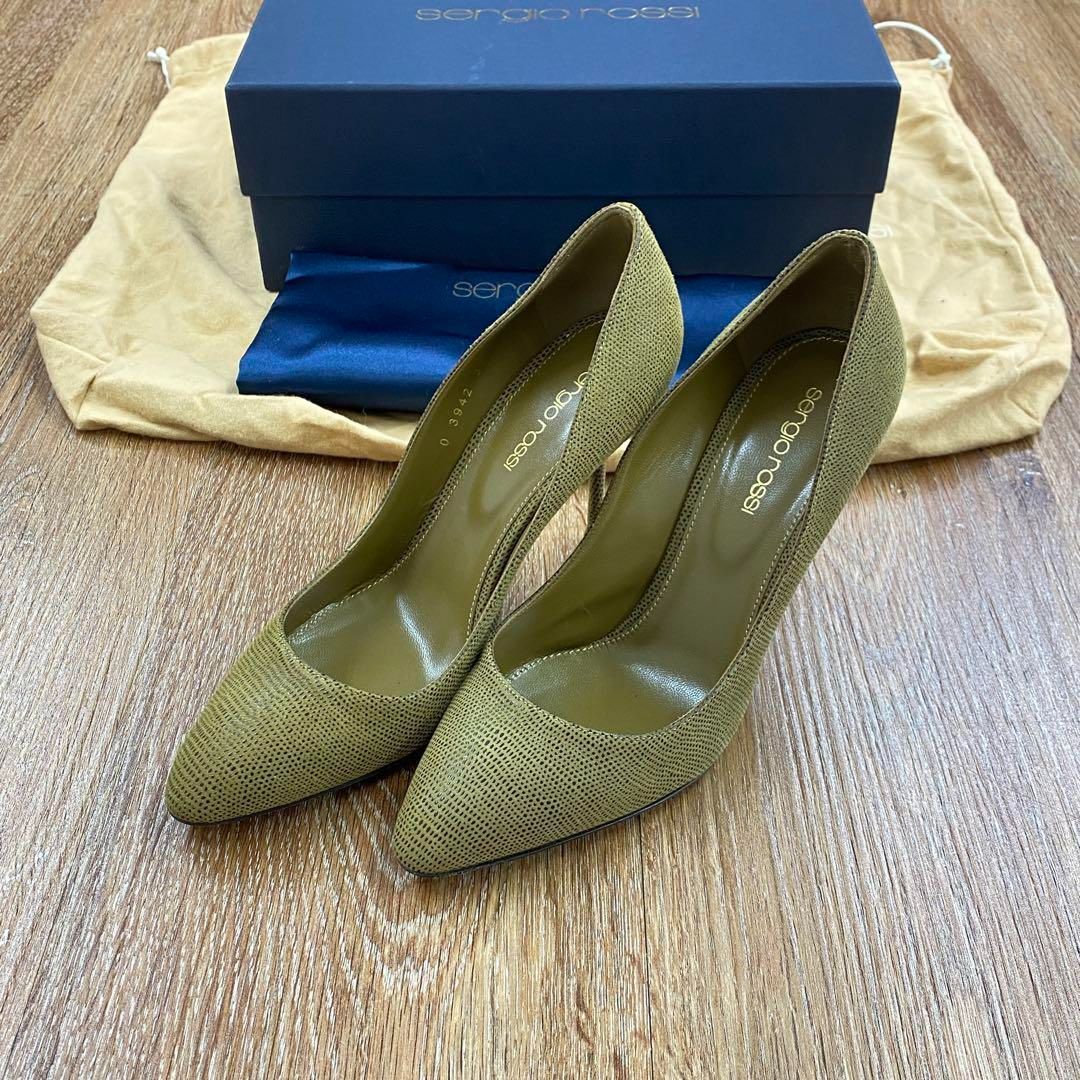 m4601 セルジオロッシ Sergio Rossi パンプス