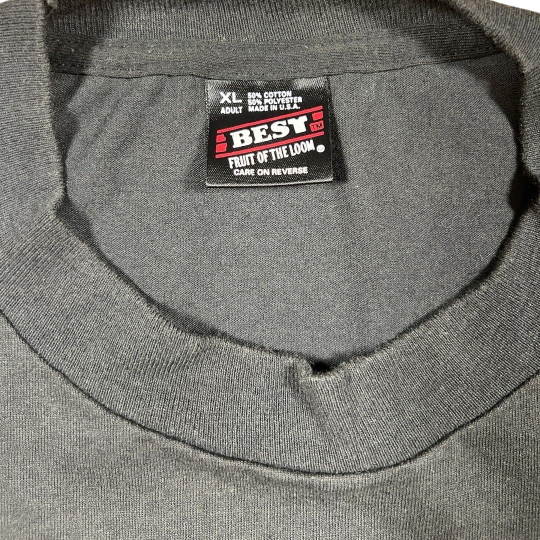 【超希少】90's★BRONZE AGE★USA製★シングルステッチTシャツ L 90s USA製 ハーレーダビッドソン YORK Tシャツ L シングル