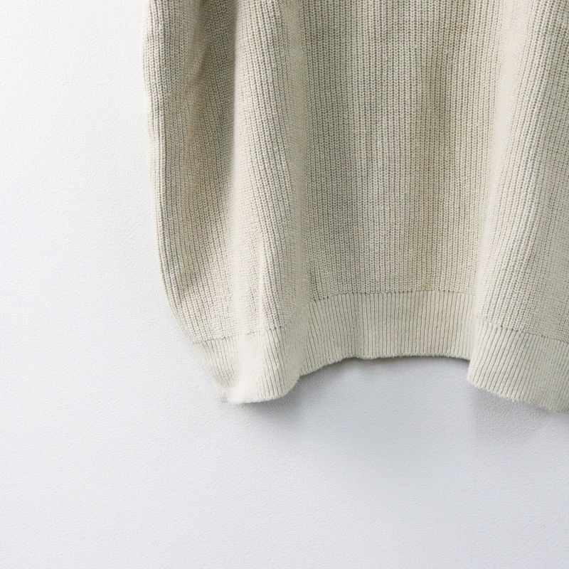 ミディウミ MidiUmi シルク コットン ミックス リブニット