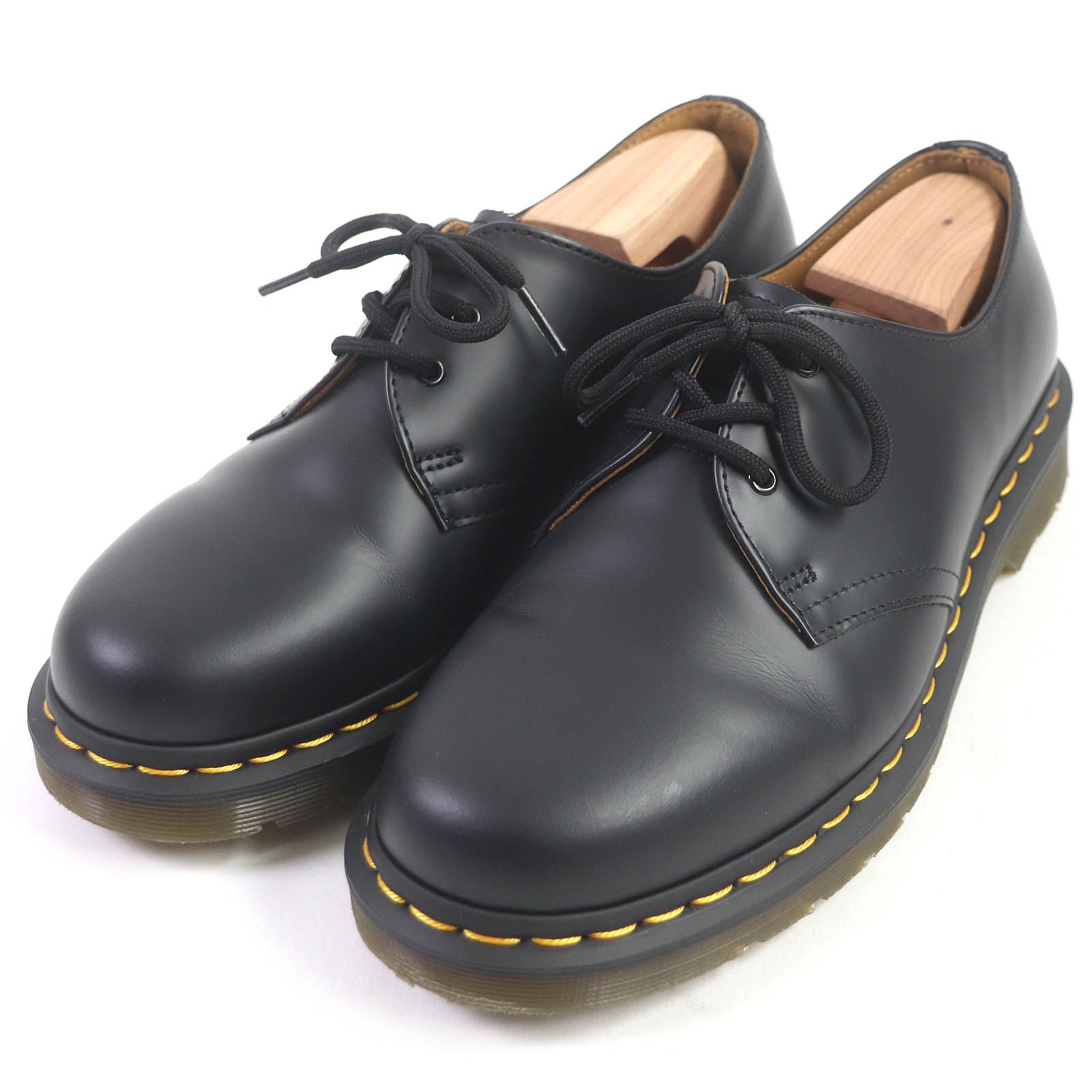 Dr.Martensドクターマーチン 1461 UK9 / シボ革【美品】 1461Z 3ホールシューズ