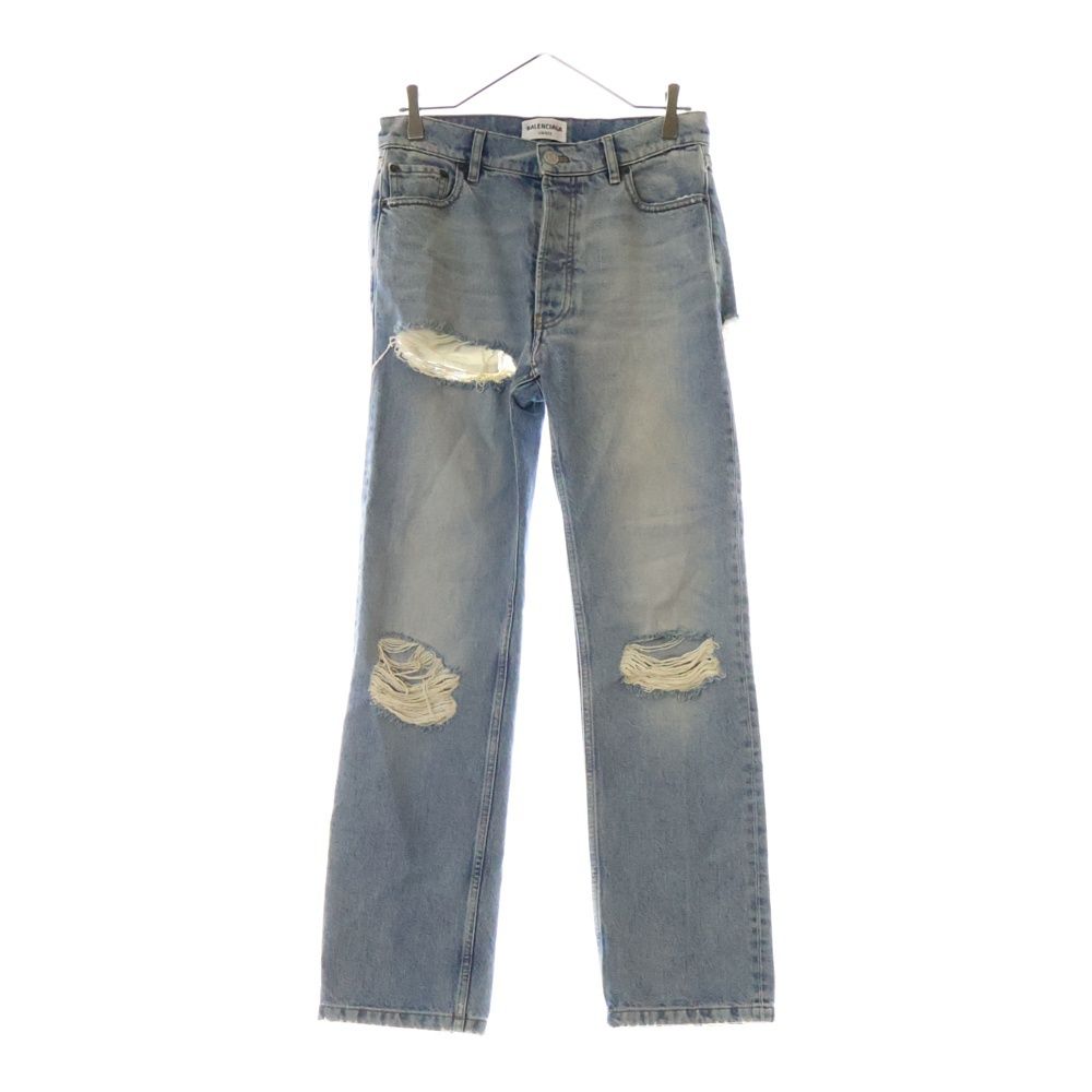 BALENCIAGA (バレンシアガ) Destroyed Normal Pants デストロイ