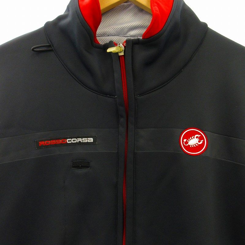 カステリ ロッソコルサ CASTELLI ROSSO CORSA サイクルジャケット