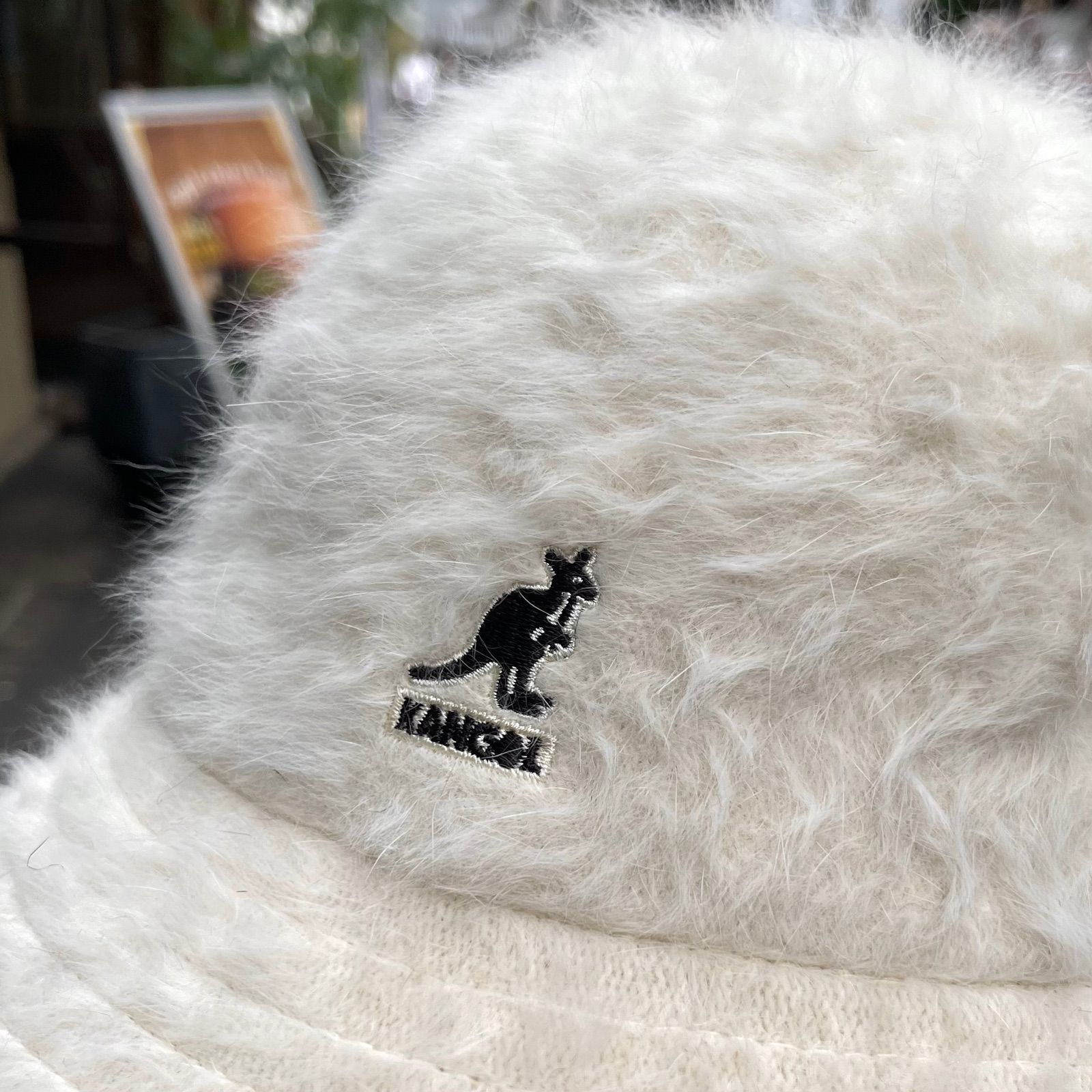 KANGOL Furgora Casual ベル型 ファーハット アンゴラ White サイズ