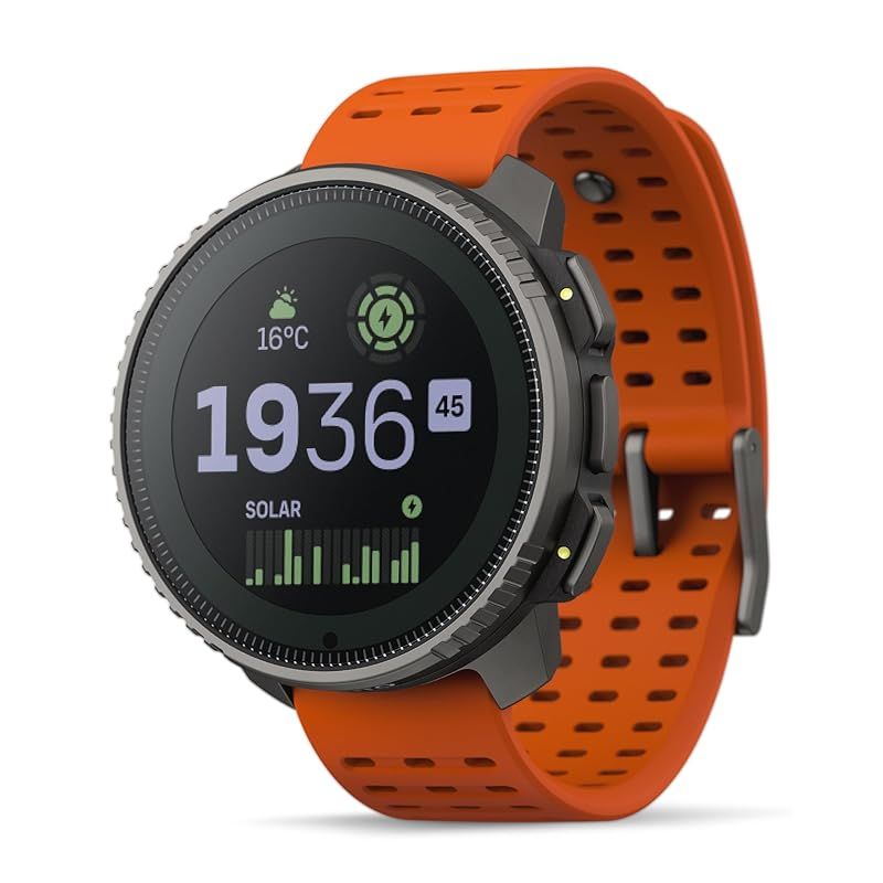 スント SUUNTO スント バーティカル SUUNTO VERTICAL TITANIUM SOLAR CANYON ソーラー 長時間バッテリー スマートウォッチ GPS 高度計 気圧計 SS050861000 0