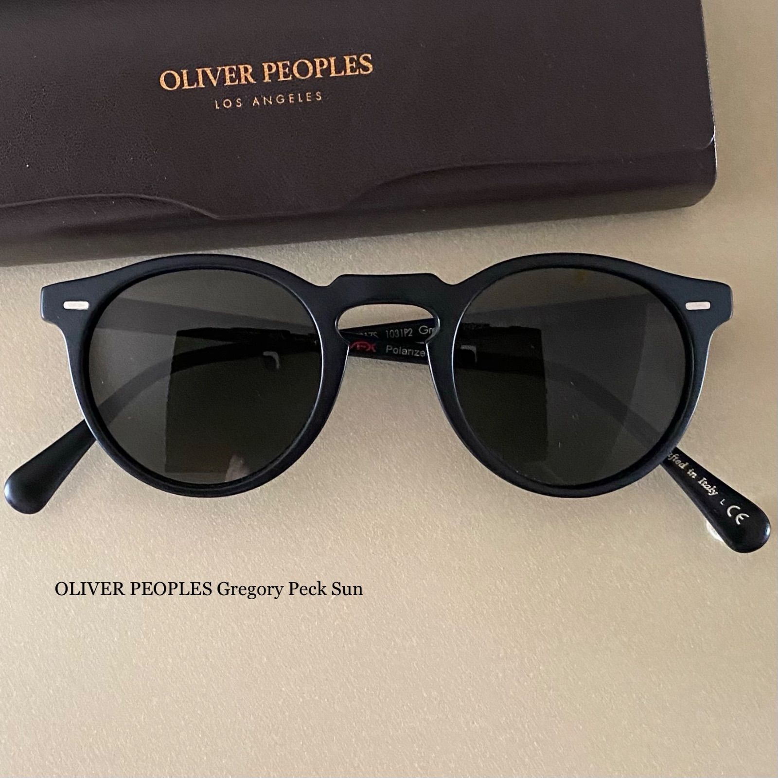 OV256 新品 OLIVER PEOPLES Gragory Peck Sun サングラス オリバーピープルズ グレゴリーペック