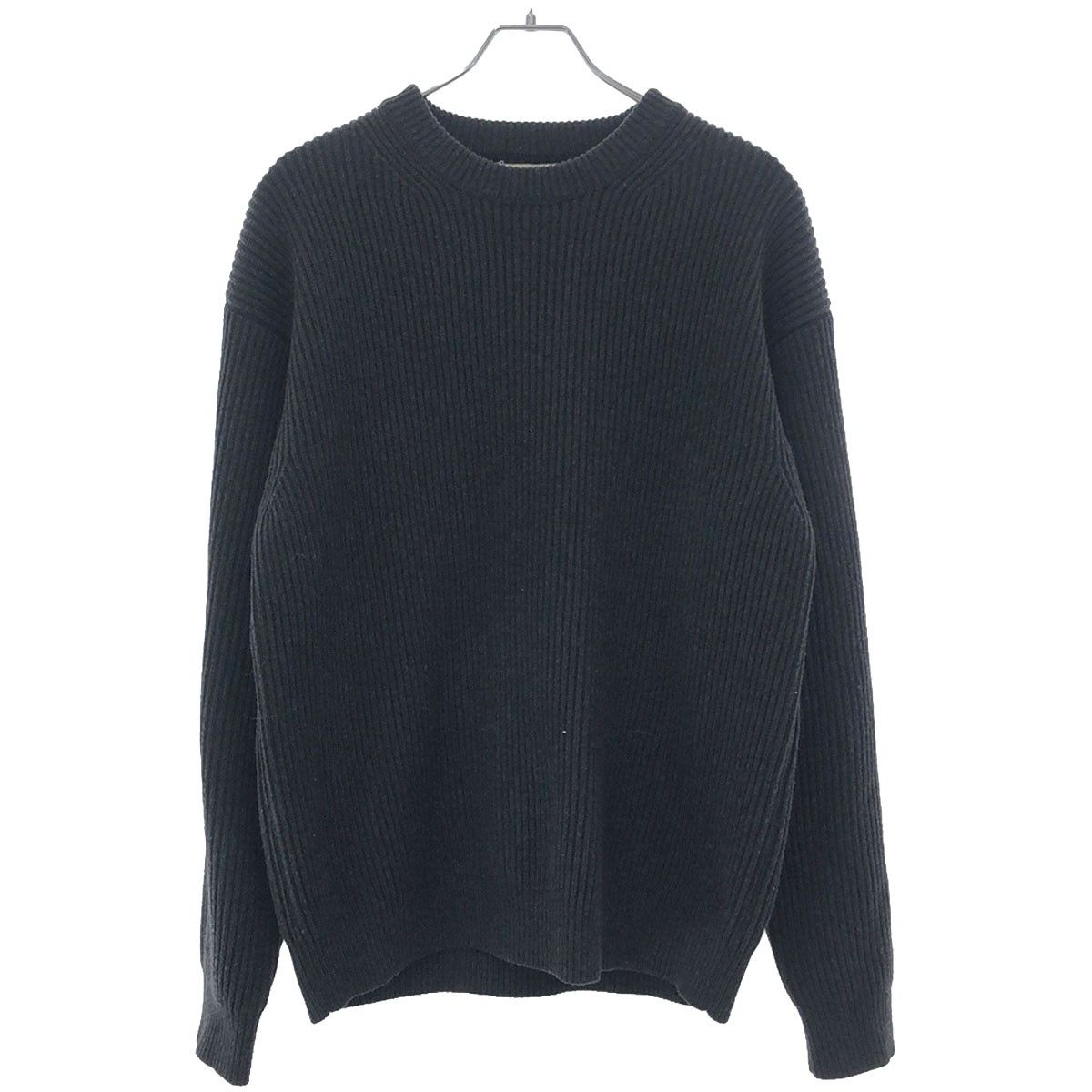 AURALEE オーラリー 20AW SUPER FINE WOOLRIB KNIT BIG P/O ウール 
