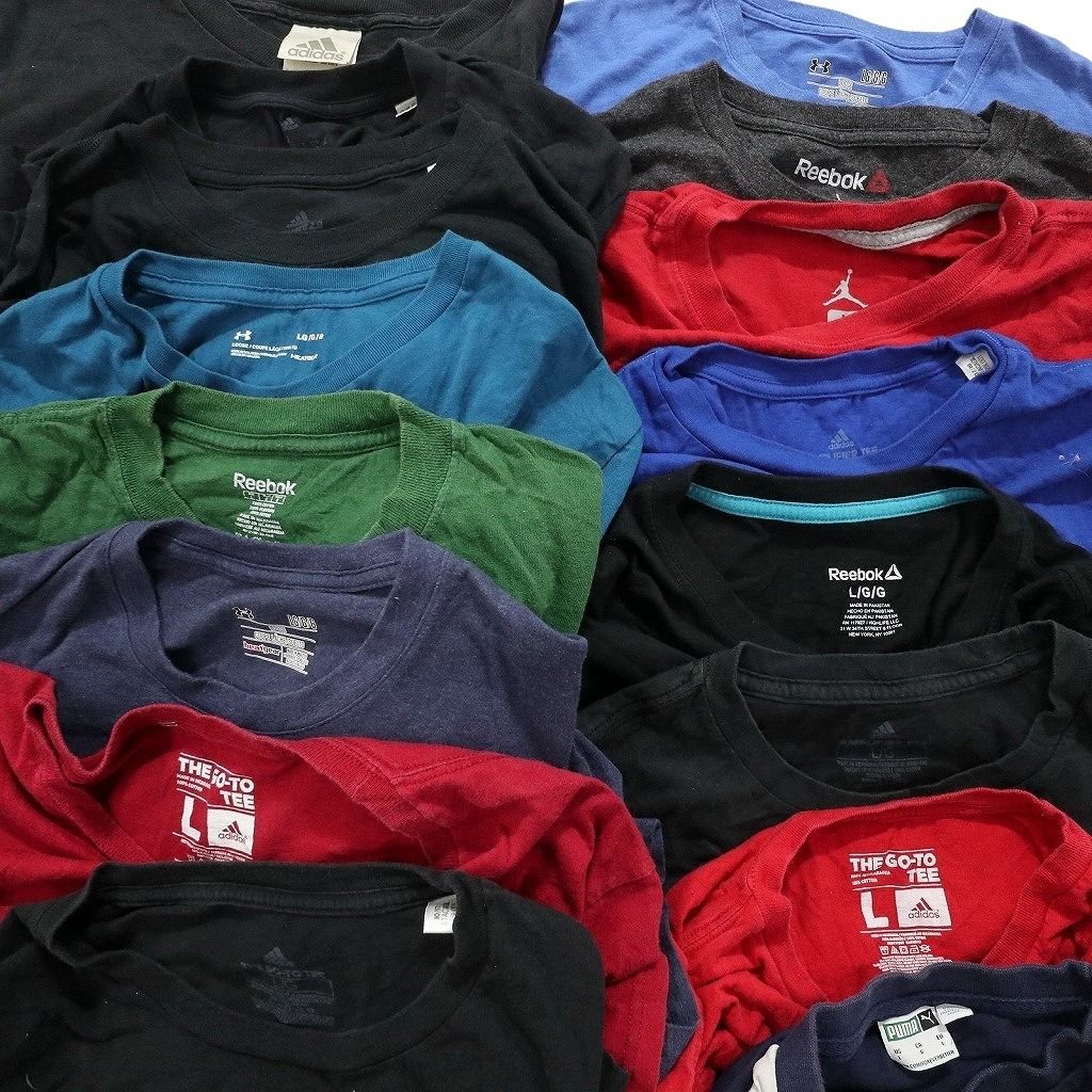 古着卸 まとめ売り スポーツブランドMIX 半袖Tシャツ 14枚セット 