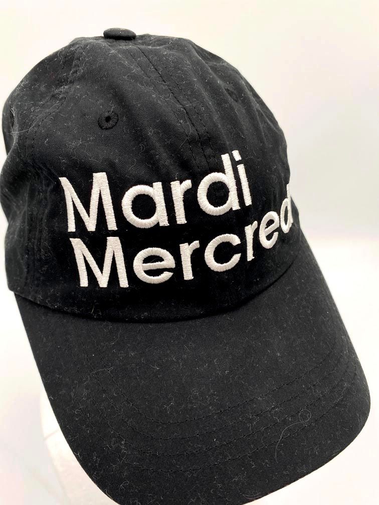 MARDI MERCREDI  キャップ　黒 大人気/完売品】Mardi Mercredi マルディメクルディ キャップ黒