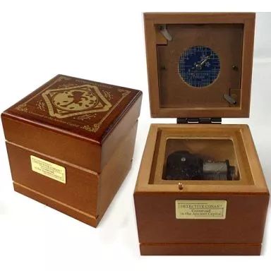 オルゴール キャラクター 名探偵コナン 迷宮の十字路 オルゴール 時計付き 曲 Time after time～花舞う街で～