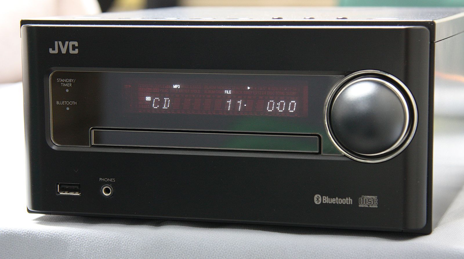 JVC Bluetooth機能付CD/USBコンパクトコンポーネントシステムCA-EXS5