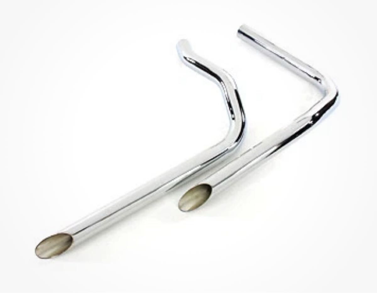 【SKIPPERS】パンヘッド　マフラー　ドラッグパイプ　パン ドラッグパイプマフラー パンヘッド 1-3/4インチ - KMFモーターサイクルズ