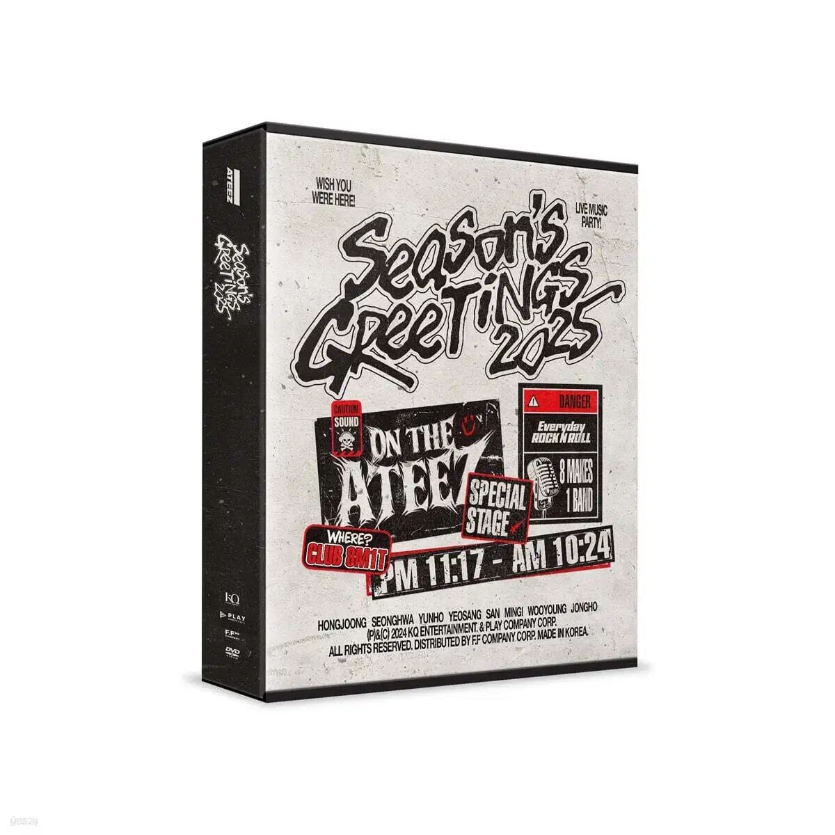 ATEEZ シーグリ2024【未開封】 ATEEZ 2024 SEASON'S GREETINGS」発売決定！ | ATEEZ JAPAN