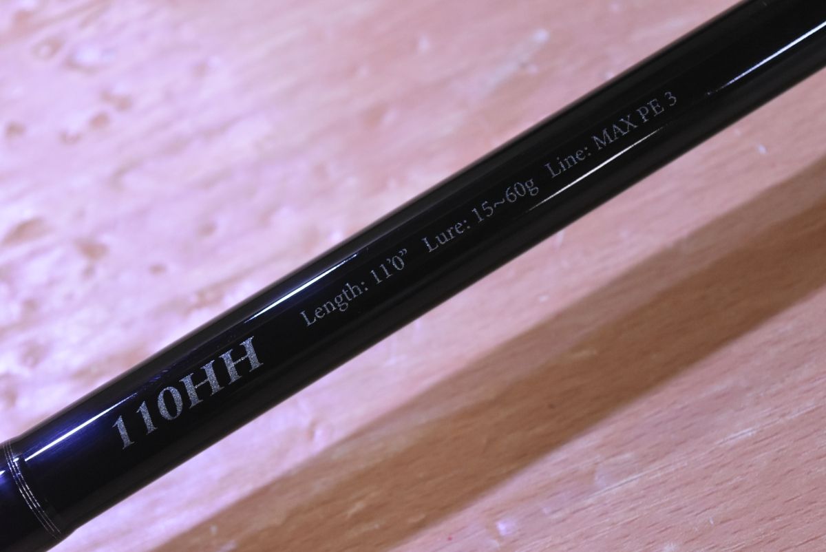 リップルフィッシャー 24 モンスターインパクト 110 HH Ripple Fisher Monster Impact スピニングロッド 2ピース プラッギング ヒラスズキ