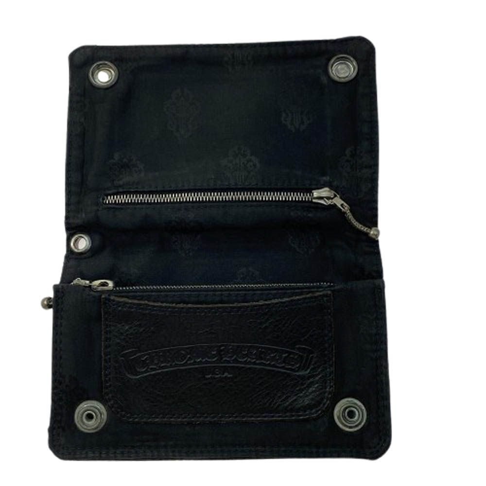 CHROME HEARTS 2ZIP WALLET インボイス原本無修正 インボイス原本付き