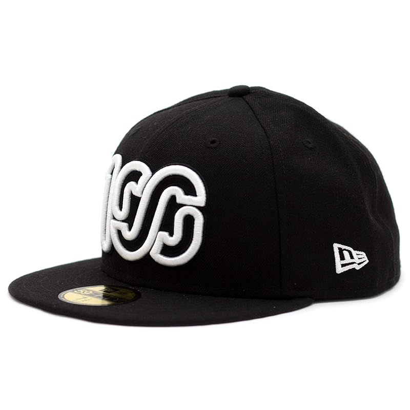 NEW ERA x 100A 59FIFTY (ブラック， 7 1/4（57.7cm）) 1