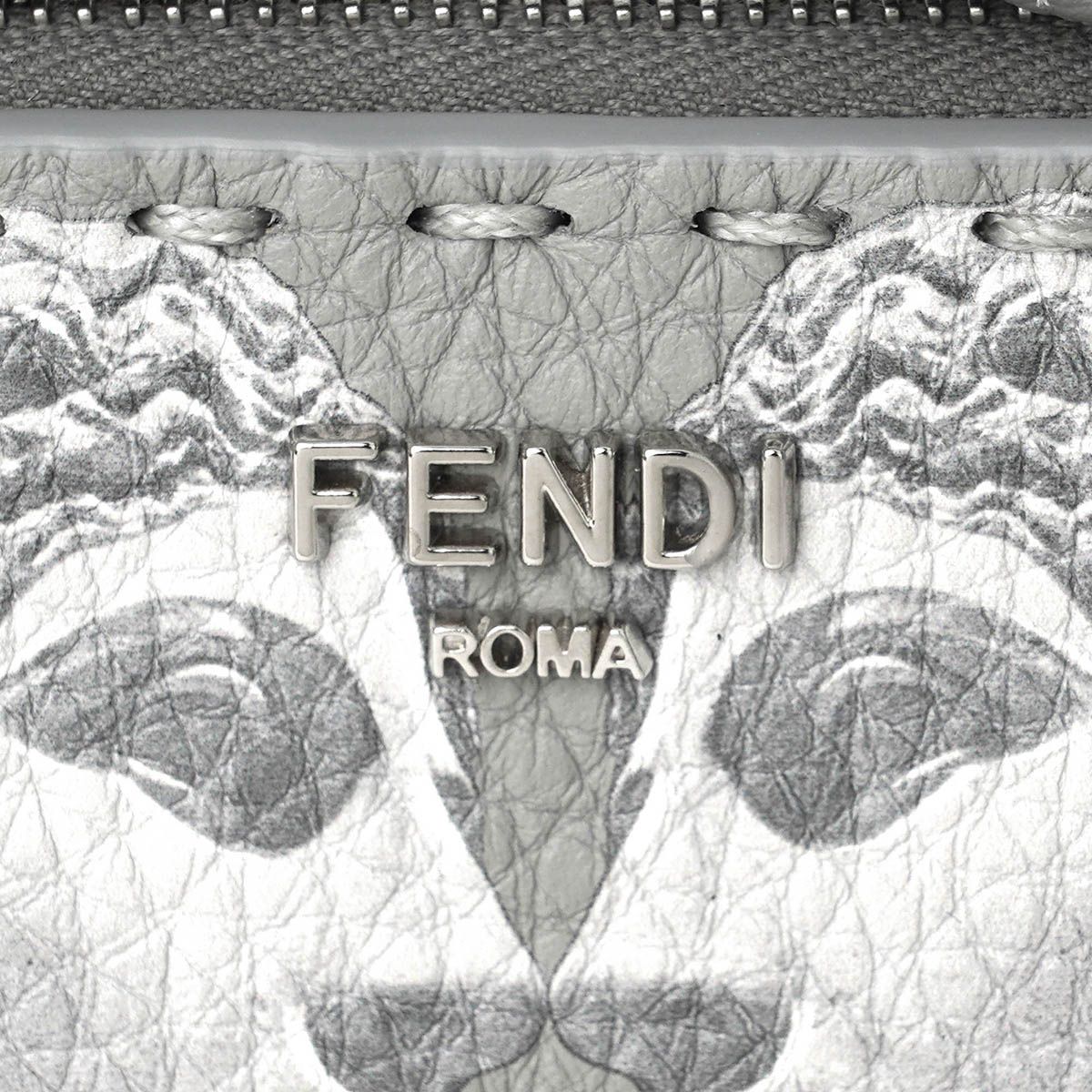 新品 フェンディ FENDI 3つ折り財布 ビーカブー グレー - メルカリ