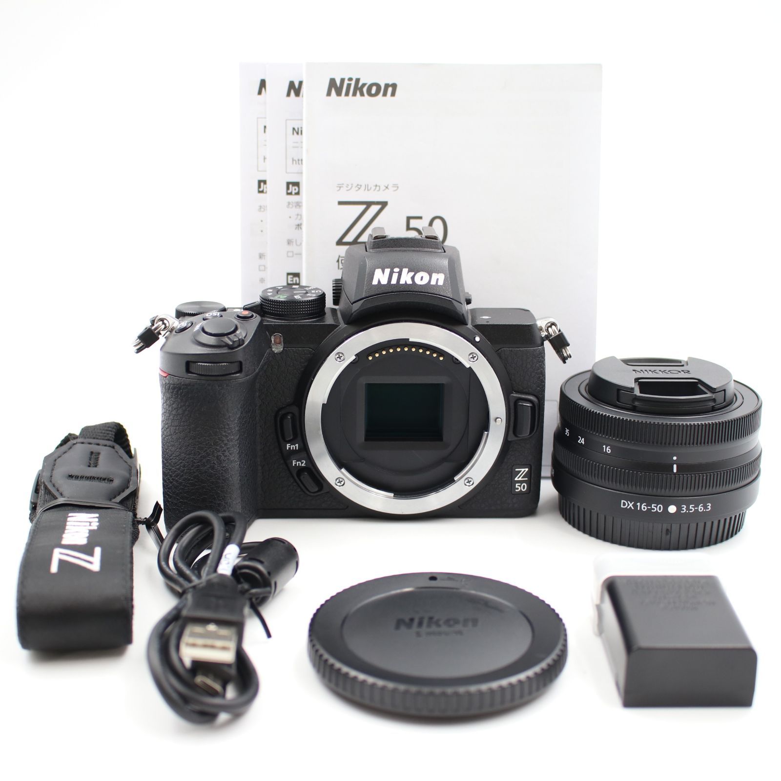 シャッター数9319枚 Nikon Z50 16-50 レンズキット ミラーレス一眼カメラ ニコン