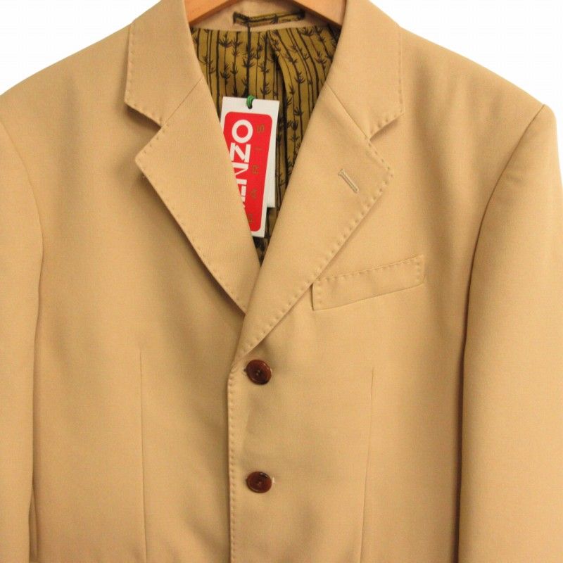 KENZO ケンゾー　ファージャケット　コート　カルガンラム　毛皮　ベージュ KENZO ケンゾー ファージャケット コート カルガンラム 毛皮