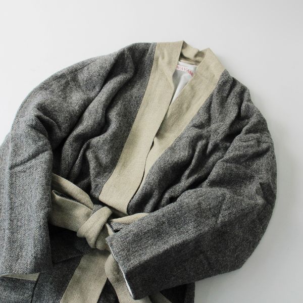 TOWAVASE ウール　リネン　ロングコート TOWAVASE ウール リネン ロングコート towavaseのフリマアイテム一覧