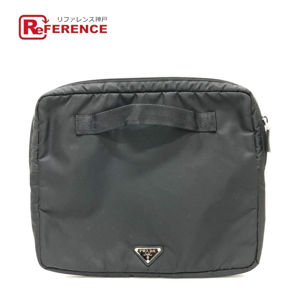 PRADA★ Re-Nylon トライアングルロゴ クラッチバッグ PRADA プラダ クラッチバッグ トライアングルロゴ ナイロン
